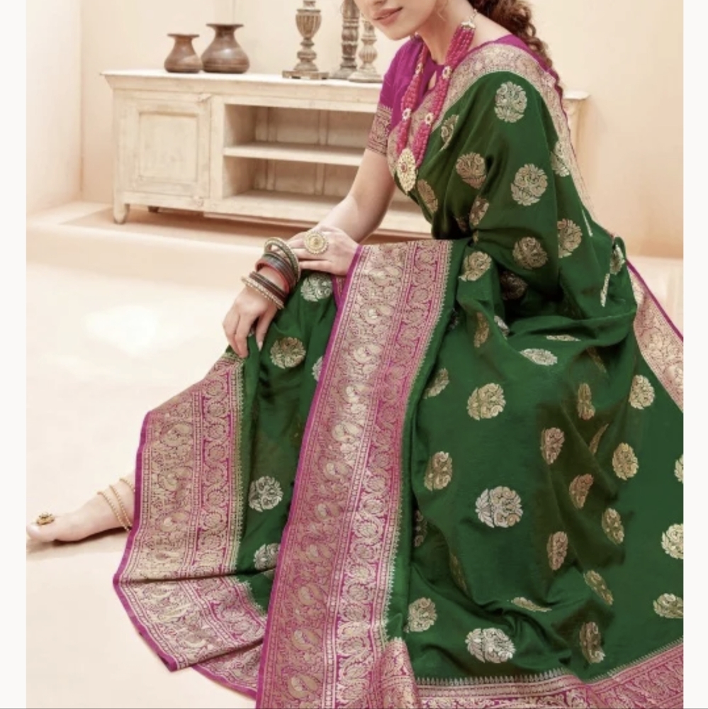 Beautiful indian saree -like new!